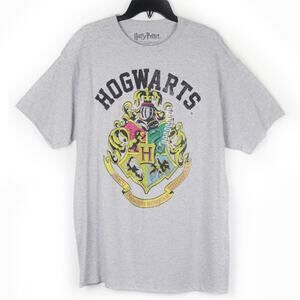 Harry Potter Licensed HOGWARTS T Shirt Large NWT